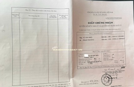 CĂN NHÀ MƠ ƯỚC 3 PN - 55M2 - NAM KỲ KHỞI NGHĨA - Q.3 - CHỈ 7.3 TỶ - SỔ HỒNG CHÍNH CHỦ